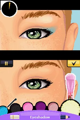 Girls Life - Makeover (Europe) (En,Fr,De,Es,It,Nl) (NDSi Enhanced) screen shot game playing